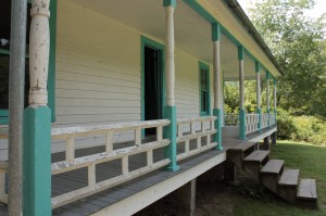 Front porch of the Caldwell House